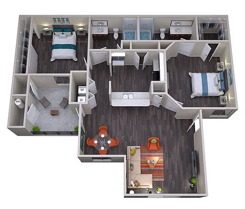 Floor plan Oak Creek