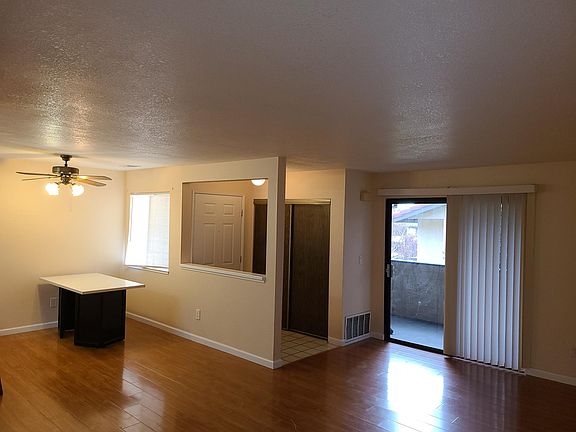 View of living area and dining area