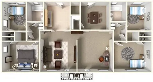 Floor plan Rancho Mirage
