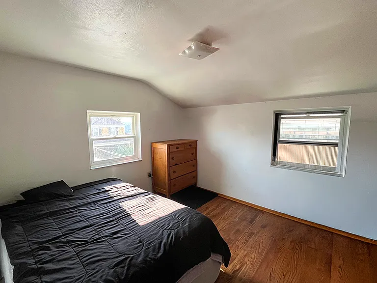 2nd floor Bedroom B, with a large closet