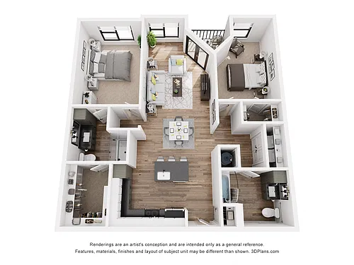 Floor plan Serenity