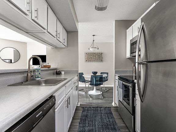 Side View of Kitchen - Stonebridge Crossing Apartments