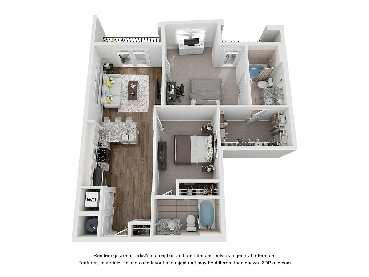 Floor plan B3
