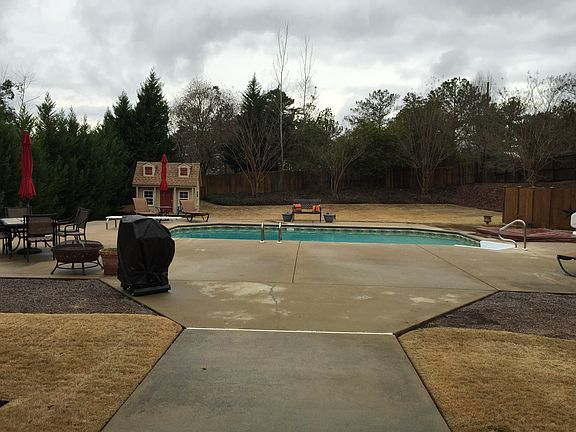 Large Flat Backyard