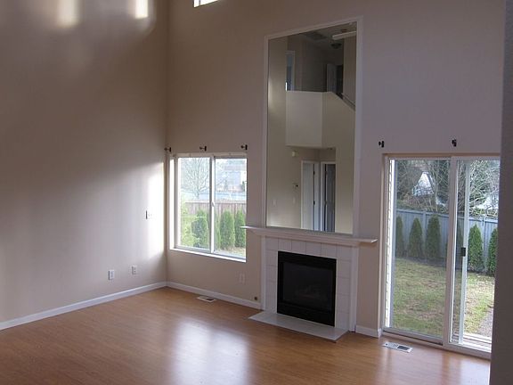 Dramatic Cathedral Ceiling in Family Room