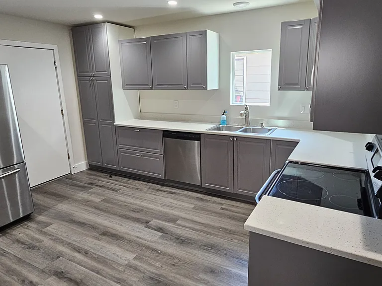Kitchen to garage