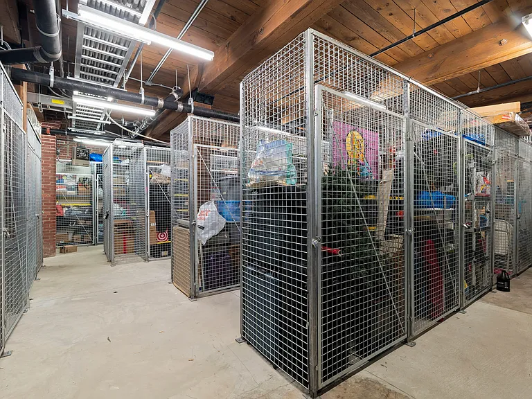 Resident storage cages
