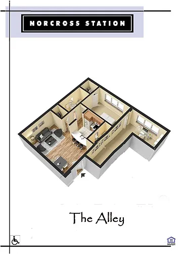 Floor plan The Alley
