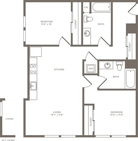 Floor plan B08