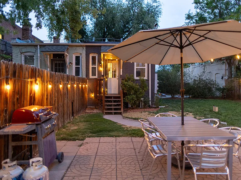 Yes, the entire yard is private