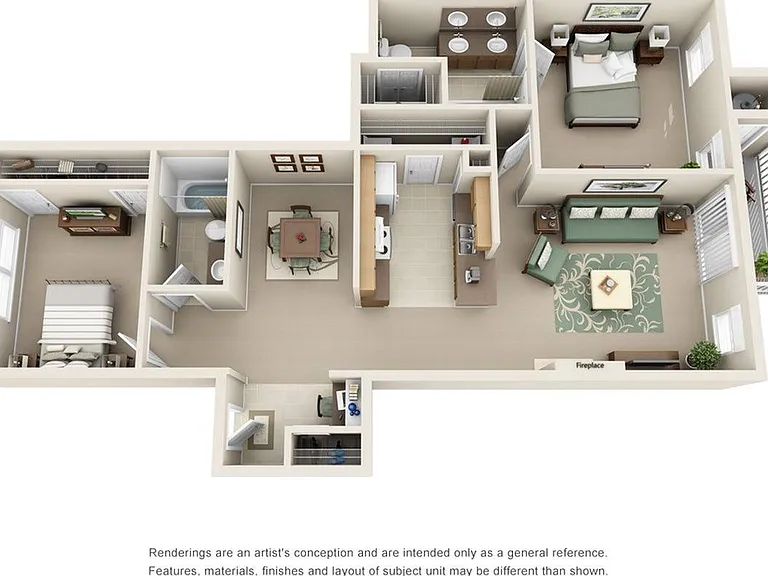 2 Bedroom | 2 Bath | 1024 SF 2 Bedroom | 2 Bath | 1024 SF