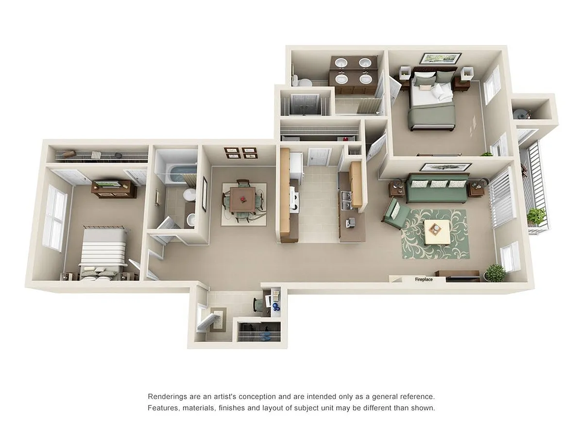 Floor plan Tuscan