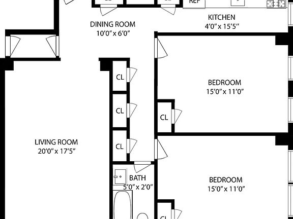 2nd image of 173 W 78th St APT 3A