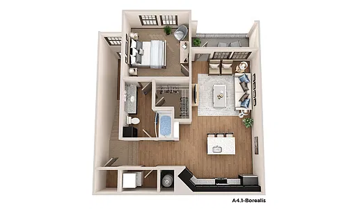 Floor plan Borealis