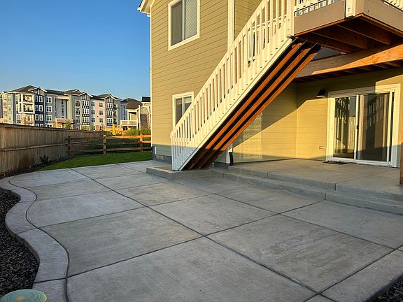 Custom Concrete Patio