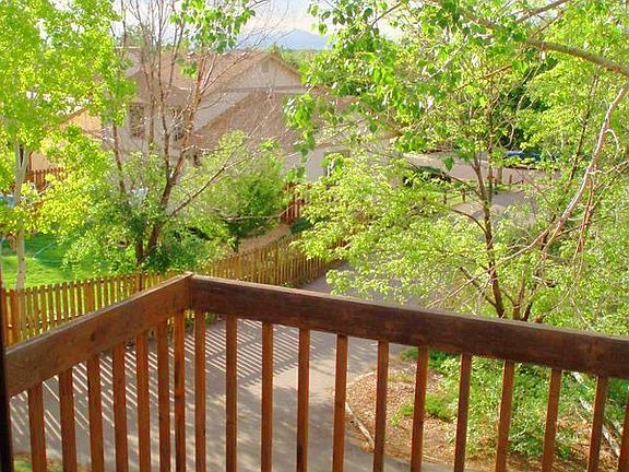 Redwood deck off one of two master suites
