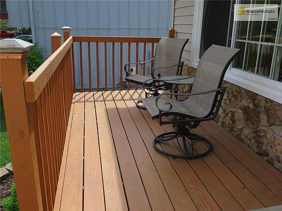 Relax on your spacious newer front deck.