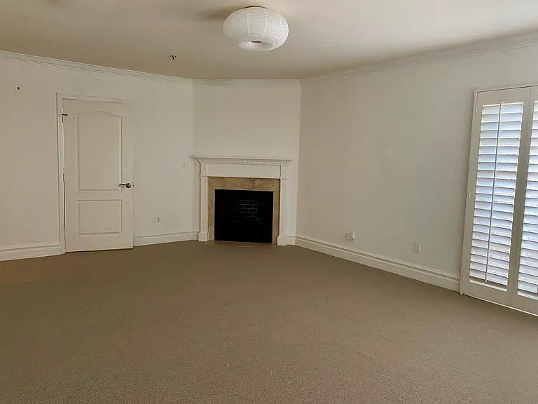Large Master Bedroom with Fireplace.