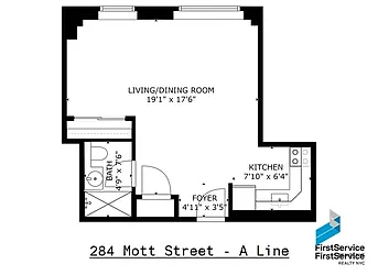 Rented by AZ REALTY NYC LLC