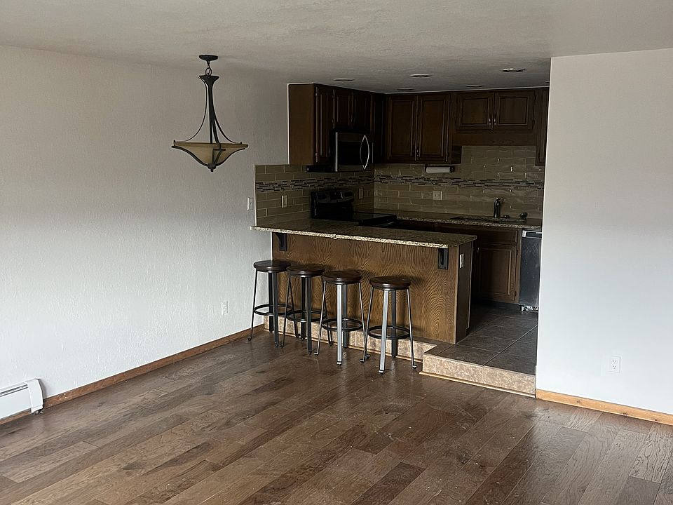 Open Layout Kitchen & Living Room