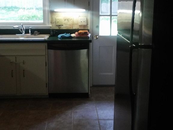 Kitchen leading from the Living Room.