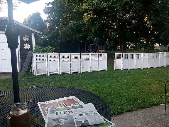 backdeck area look at yard