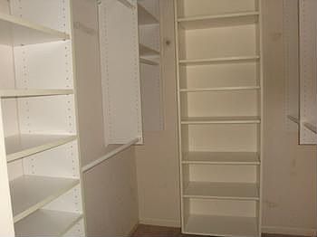 Master bedroom closet.