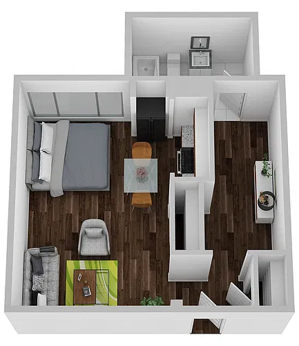 Floor plan Super Studio