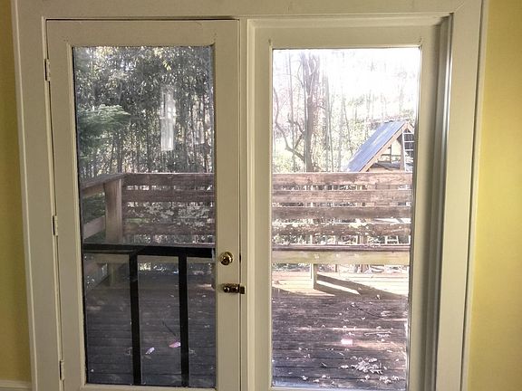 Door out bedroom to private desk
