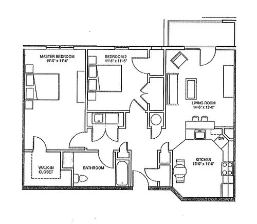 Floor plan The Admiral