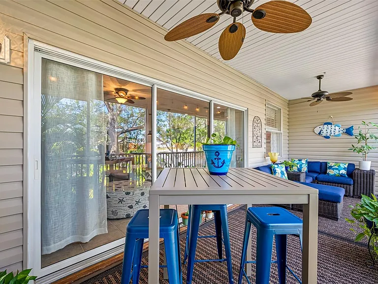 2nd floor balcony from living room