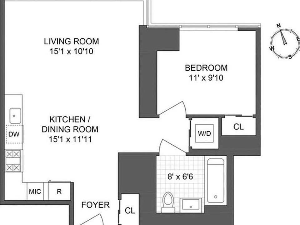 2nd image of 50 W 30th St #10B