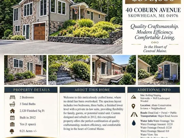 40 Coburn Avenue, Skowhegan, ME 04976