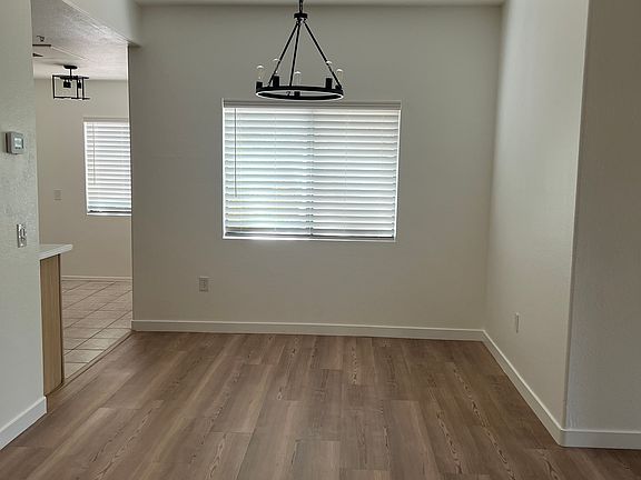 Dining area off living room
