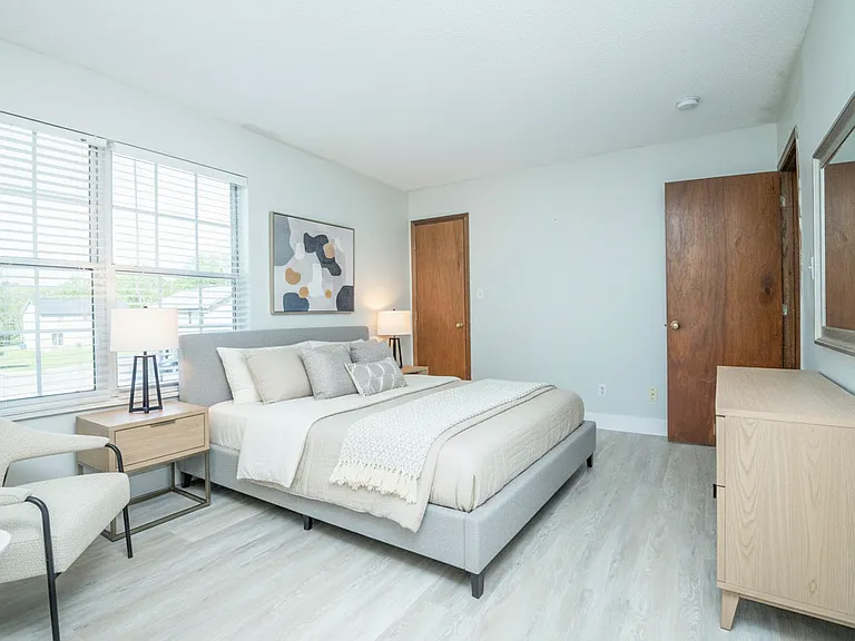 staged bedroom