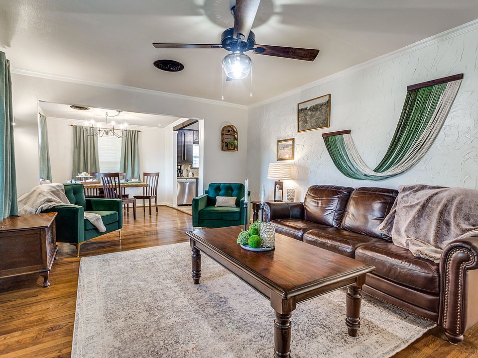 Living room, dining room