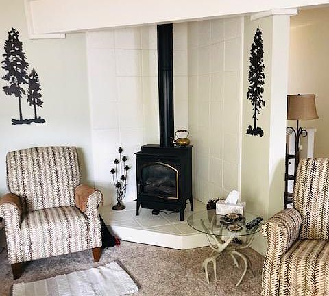 gas stove heats upstairs