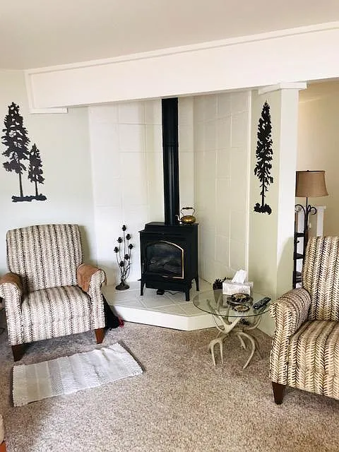gas stove heats upstairs
