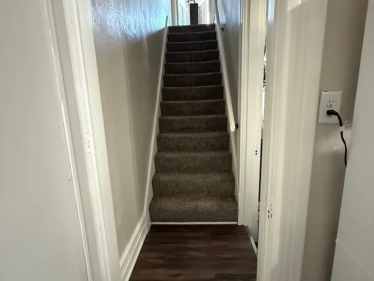 Stairs to second level