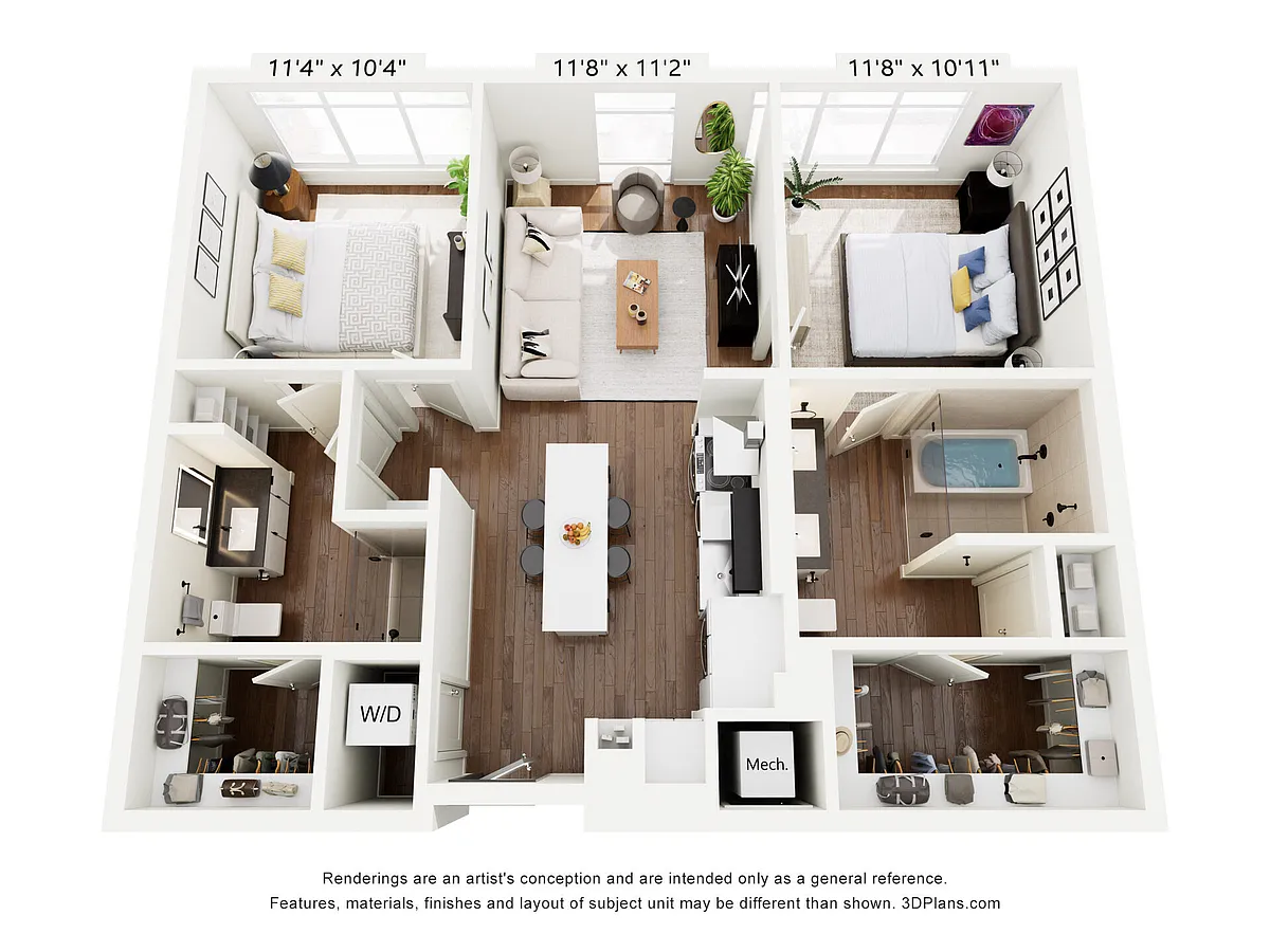 Floor plan B1