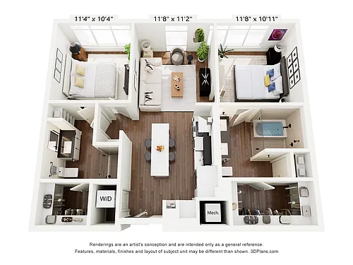 Floor plan B1