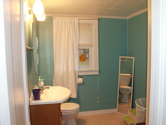 Upstairs half bath