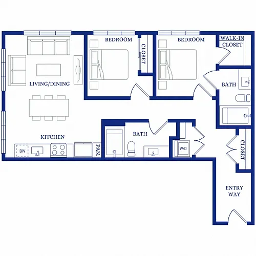 Floor plan B2