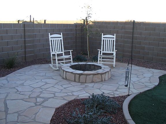 Built-in Firepit