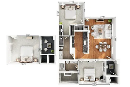 Floor plan 2B2