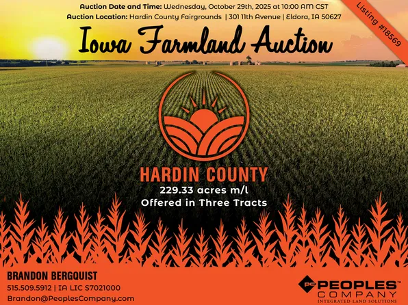 X Avenue And 260th St, Eldora, IA 50627