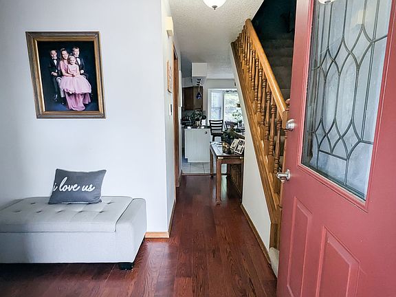 Front door, entryway