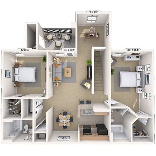 Floor plan B4D