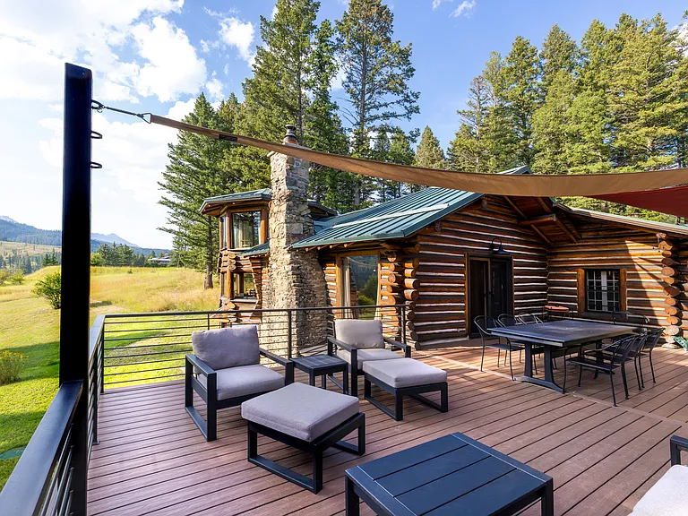 Deck off living room