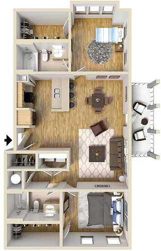 Floor plan The Voyager